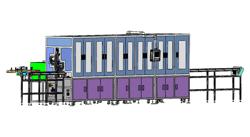 血壓計自動裝配電池片生產(chǎn)線