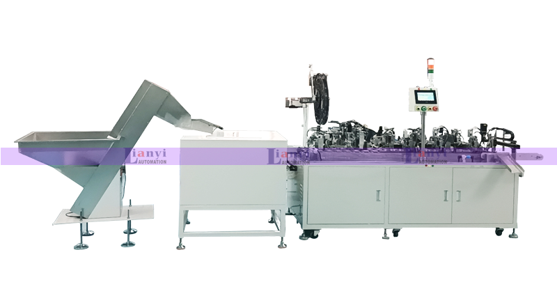 三節(jié)電池盒自動(dòng)鉚壓電池片組裝機(jī)